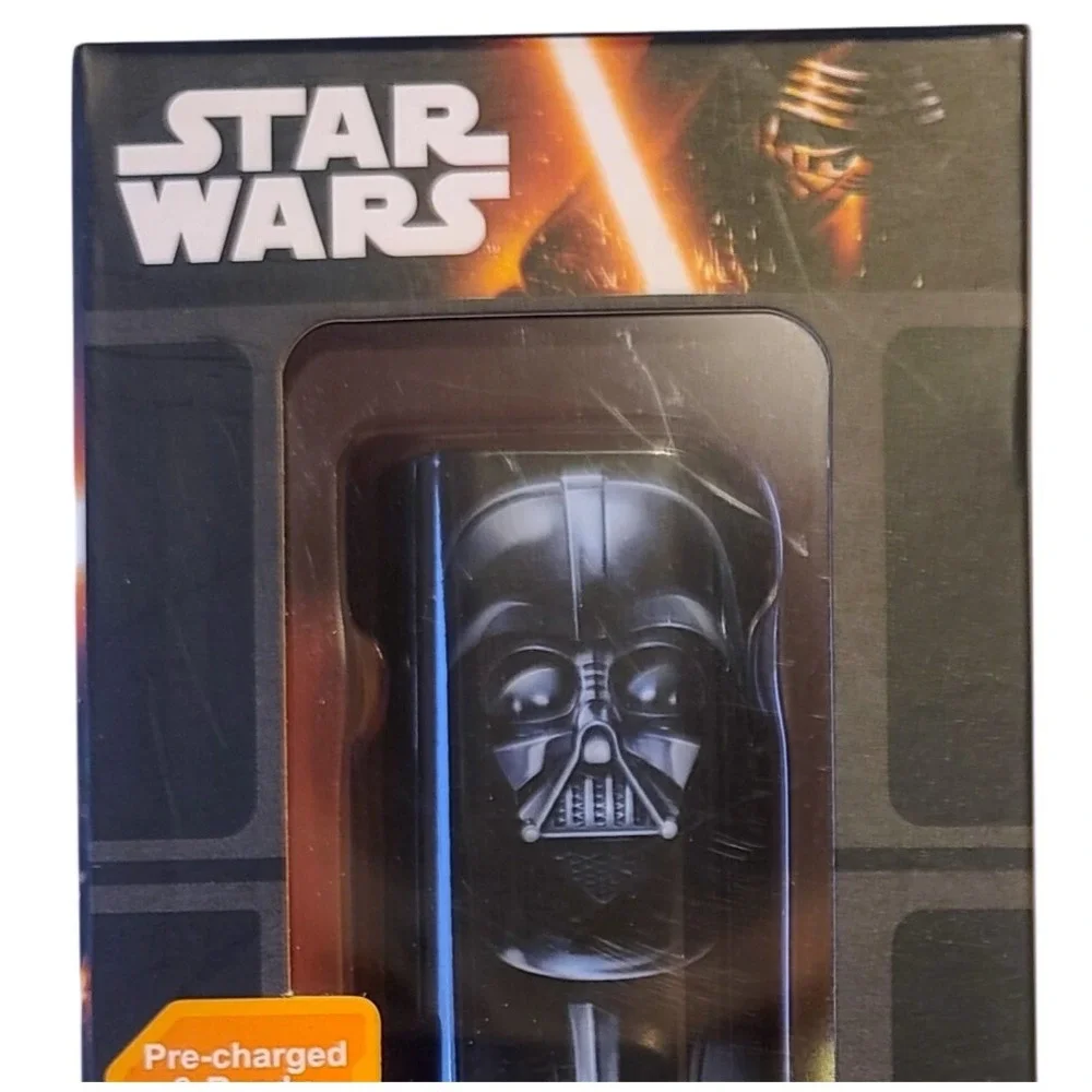 Star Wars Darth Vader‎ Rechargeable Power Bank 2200 mAh NEW Disney